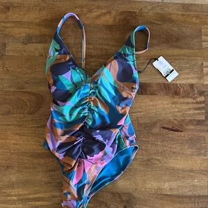 Shade & Shore Multicolor Kids Swim One Piece